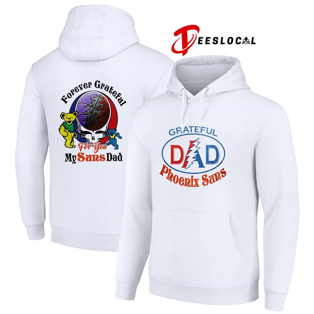 Phoenix Suns x Grateful Dead Father Day forever Grateful logo shirt