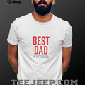 Pittsburgh Best Dad Red Graphic T Shirt Gift
