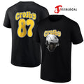 Pittsburgh Penguins Sidney Crosby portrait name and number shirt