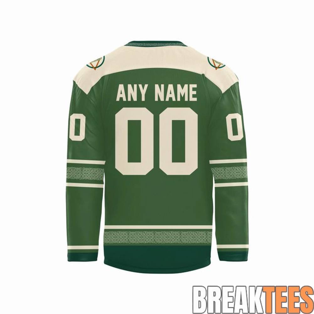 Pittsburgh Penguins x Irish Heritage Night Custom Hockey Jersey