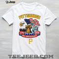 Pittsburgh Pirates Personalized 250th Anniversary Independence Baseball Jersey T Shirt