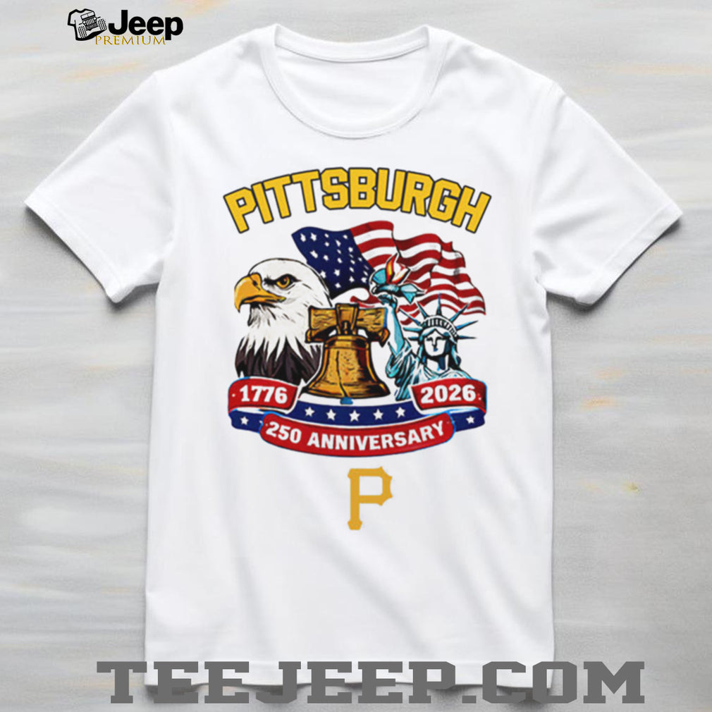 Pittsburgh Pirates Personalized 250th Anniversary Independence Baseball Jersey T Shirt