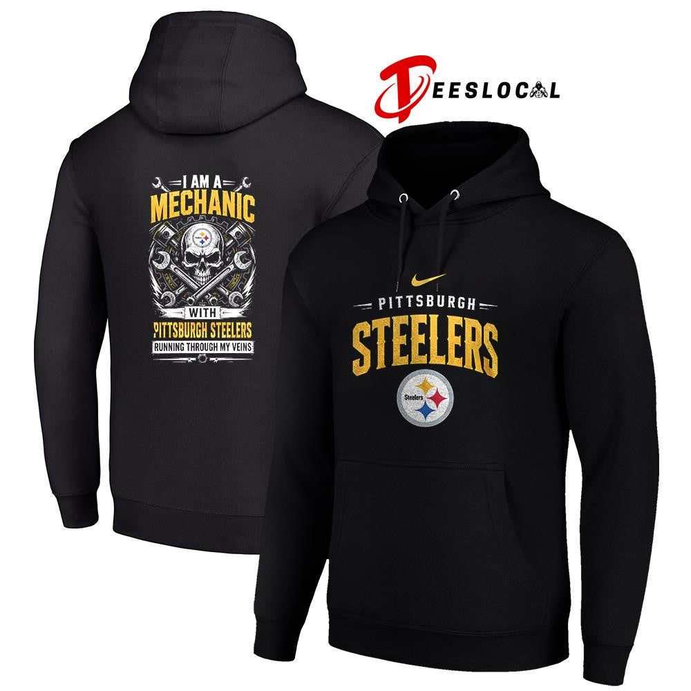 PittsburghSteelersIamamechanicrunningthroughmyveinsskeletonshirt