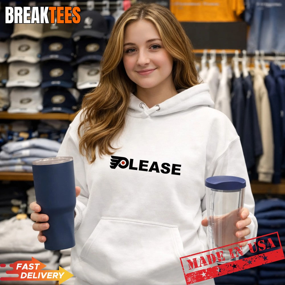 Please Philadelphia Flyers hockey T-Shirt