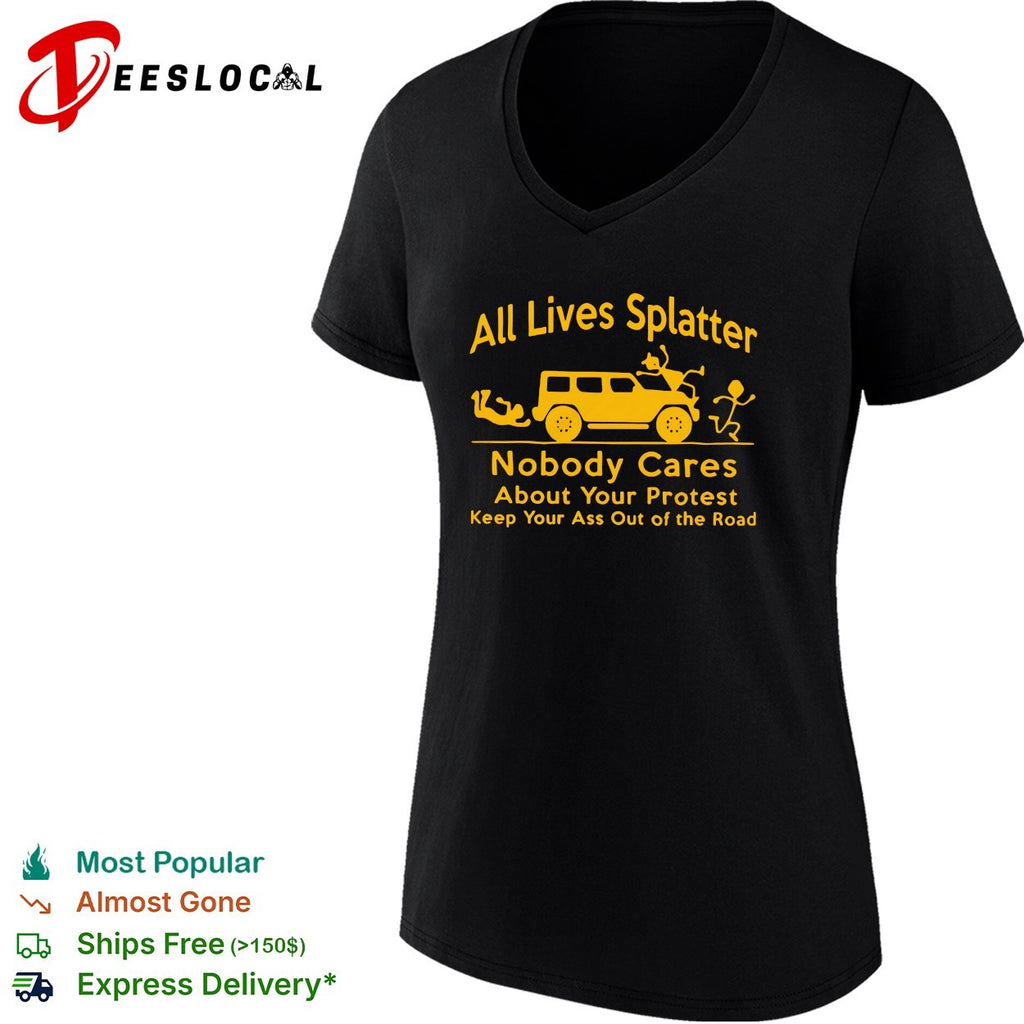 Political vehicle protest commentary statement graphic art shirt