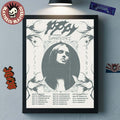 Poppy EU And UK Tour 2026 With Supporting Evanescence Schedule Dates List Wall Decor Poster Canvas