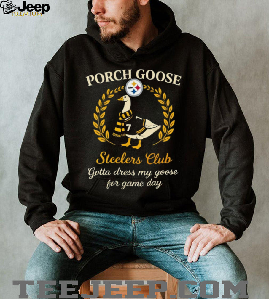 Porch Goose ST Shirtlers Club Game Day Scarf and Jersey T Shirt