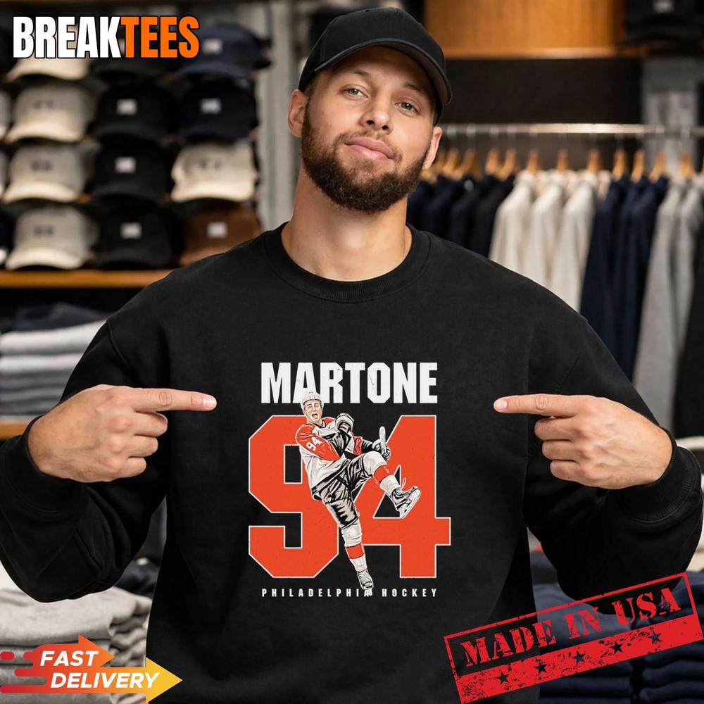 Porter Martone 94 Philadelphia Flyers hockey T-Shirt