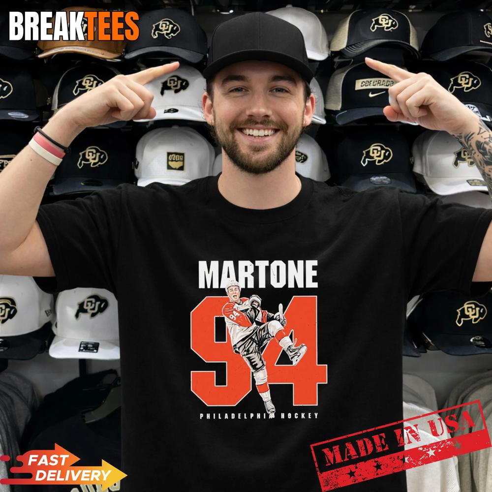 Porter Martone 94 Philadelphia Flyers hockey T-Shirt