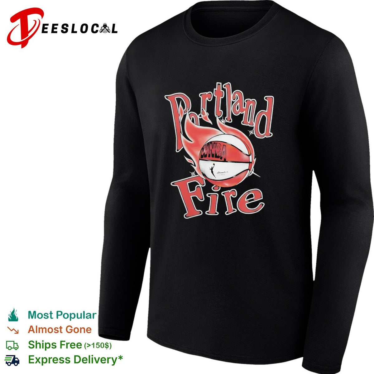 Portland Fire WNBA Basketball shirt