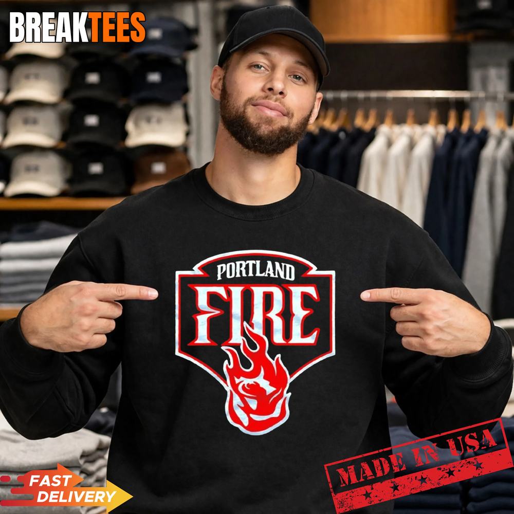 Portland Fire WNBA logo t-shirt