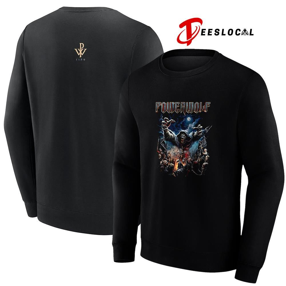 Powerwolf 1589 board game poster graphic shirt