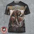 Powerwolf European Summer 2026 Tour Schedule Dates All Over Print Shirt