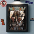Powerwolf European Summer 2026 Tour Schedule Dates Home Decor Poster Canvas