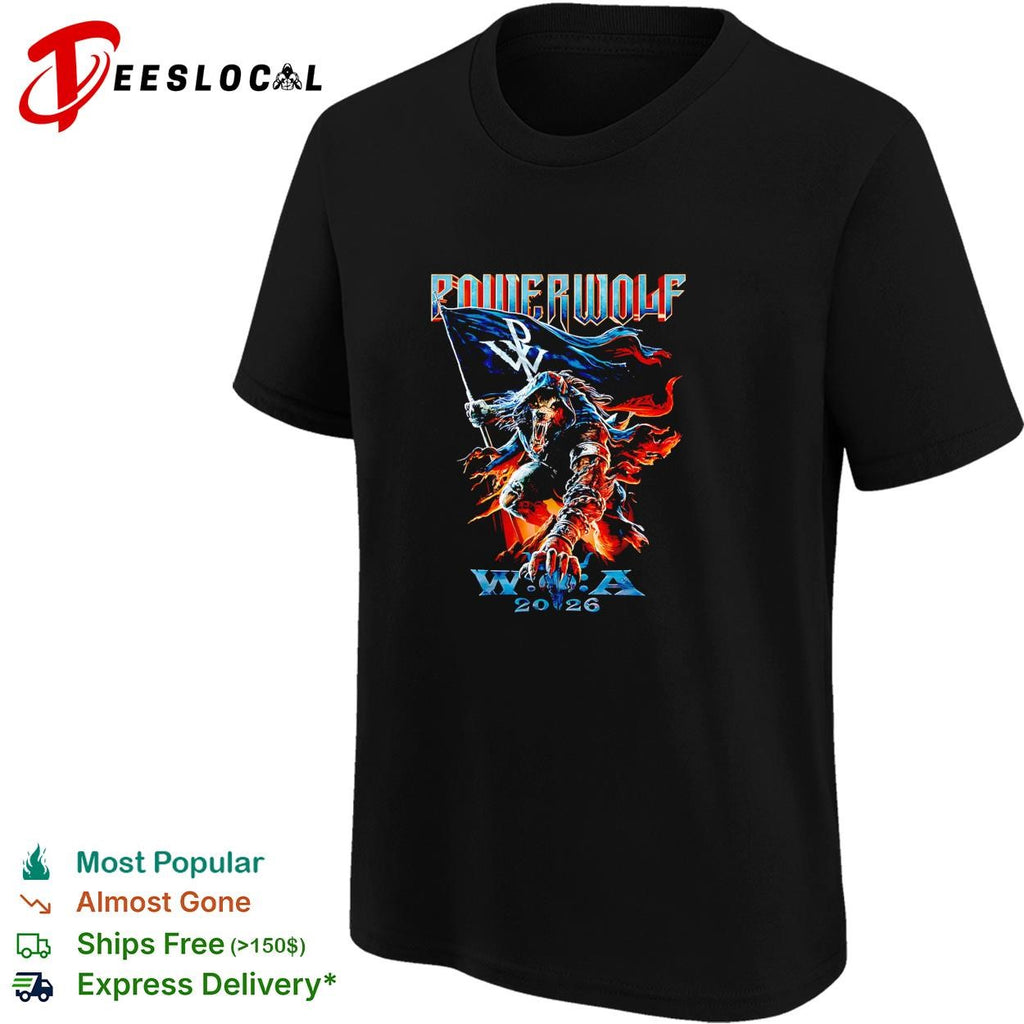 Powerwolf Wacken Open Air 2026 Festival Wacken Germany 1 August 2026 shirt