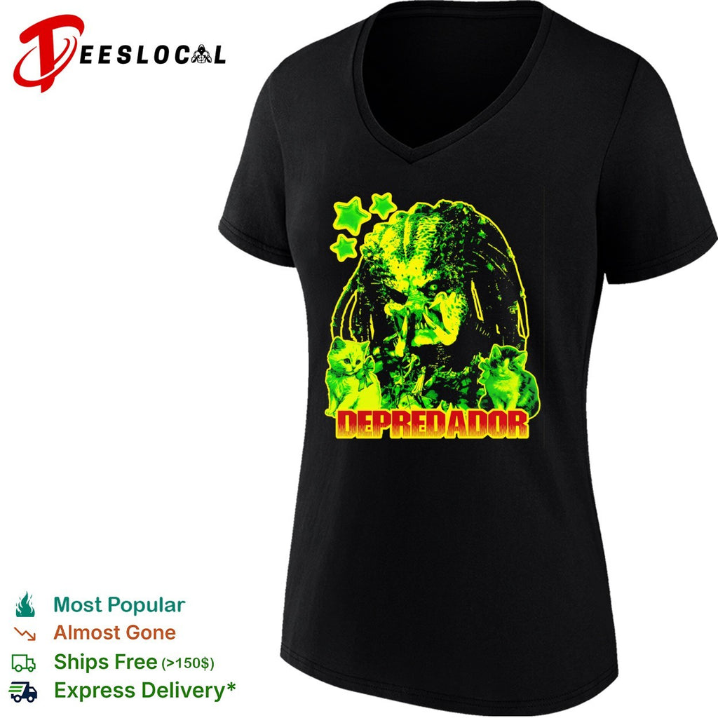 Predator Depredador Cute Kittens Stars shirt