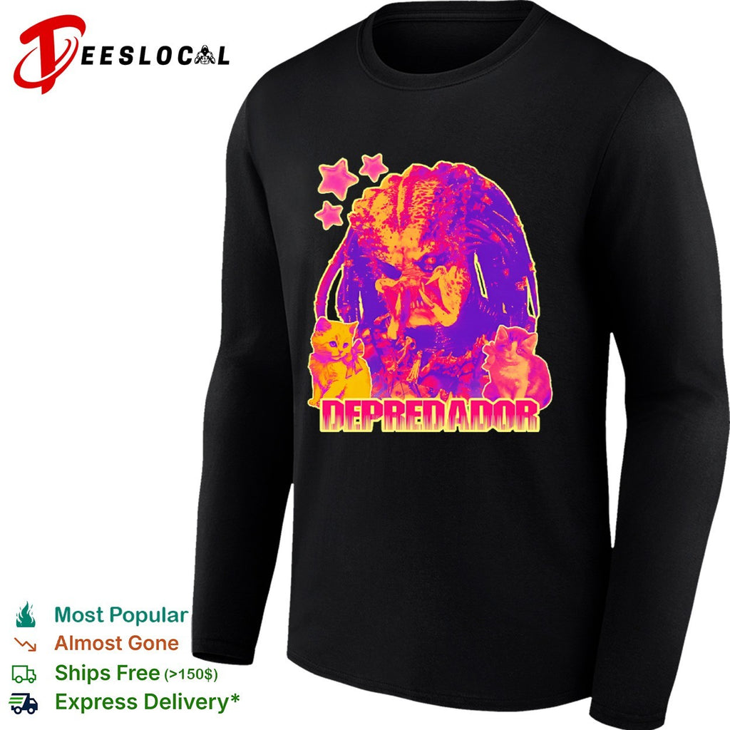 Predator Depredador with kittens shirt