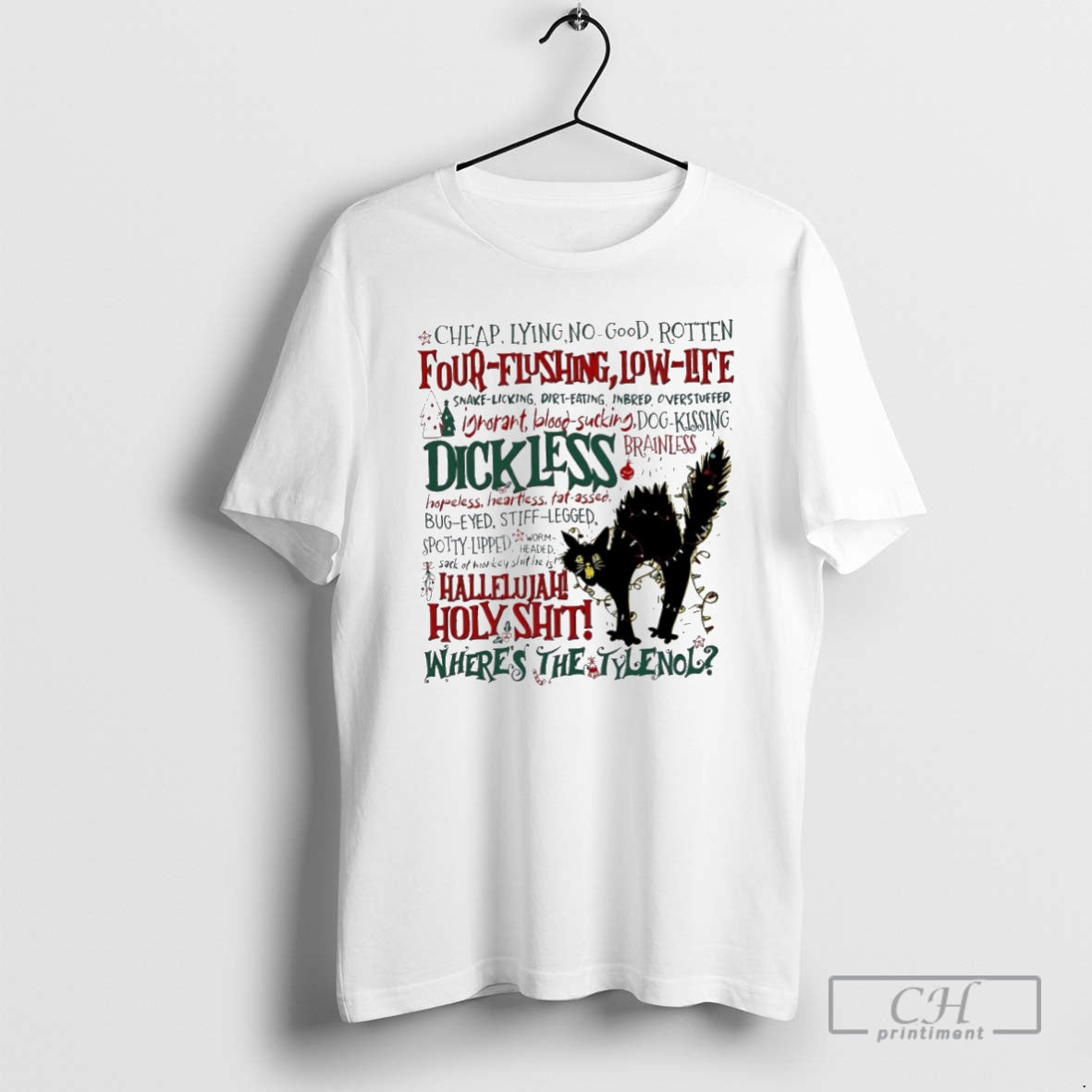 Premium Cat Hallelujah Holy Shit Wheres The Tylenol Shirt Sweater