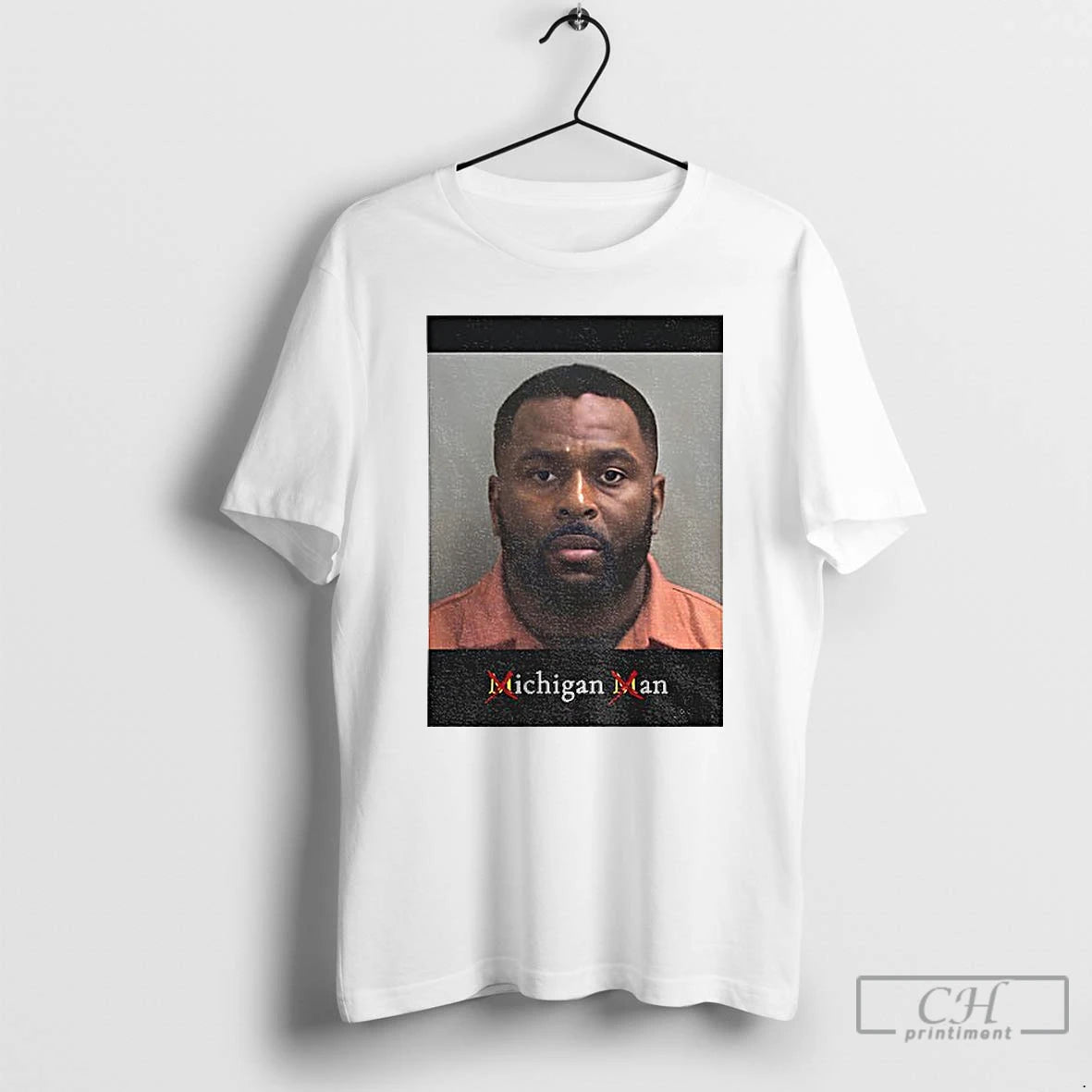 Premium Sherrone Moore Mugshot Michigan Man Arrested