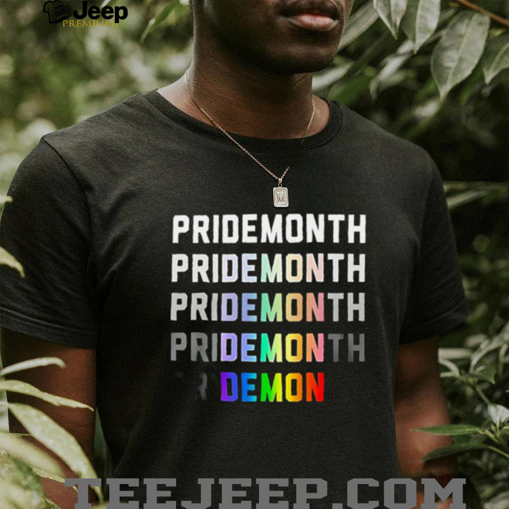 Pridemonth to demon shirt