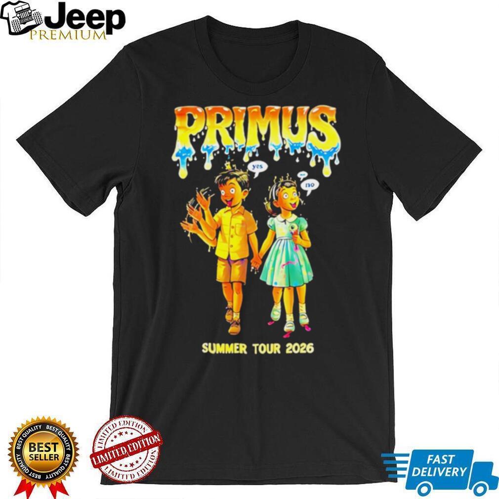 Primus Summer Tour 2026 Band Concert Graphic Unisex T Shirt