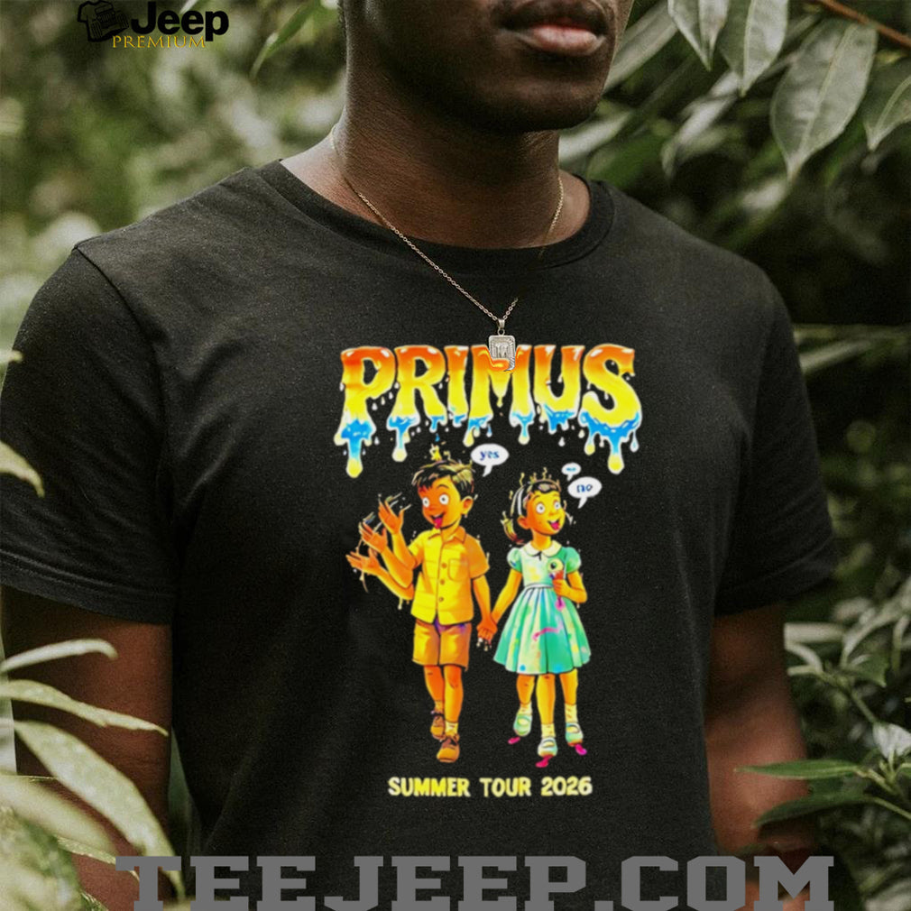 Primus Summer Tour 2026 Band Concert Graphic Unisex T Shirt