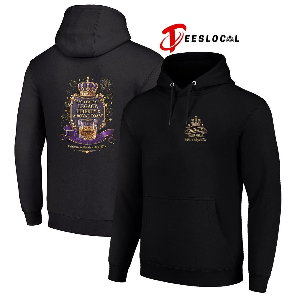 Princes 250 years of legacy liberty and a royal toast graphic shirt