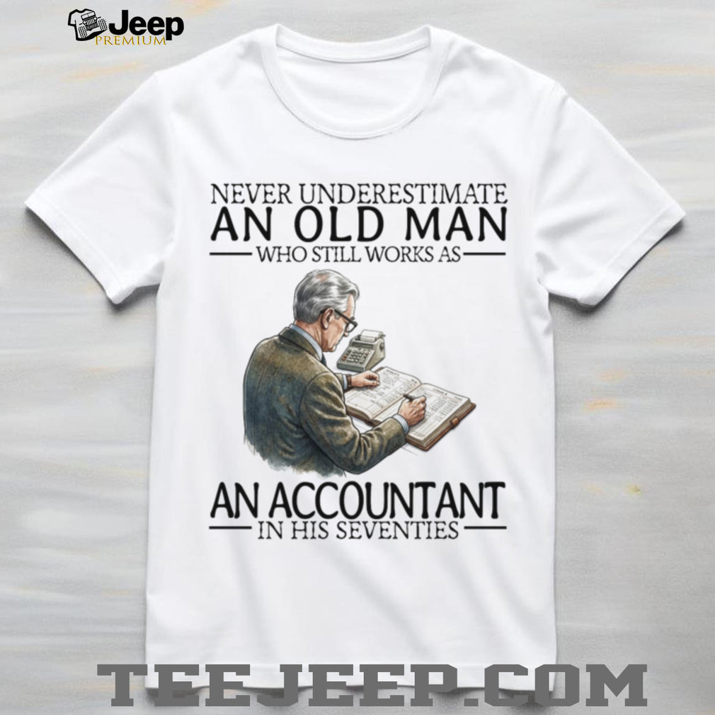 Professional Accountant Auditor Career Retirement Shirt