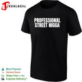 Professional street legend bold text funny shirt