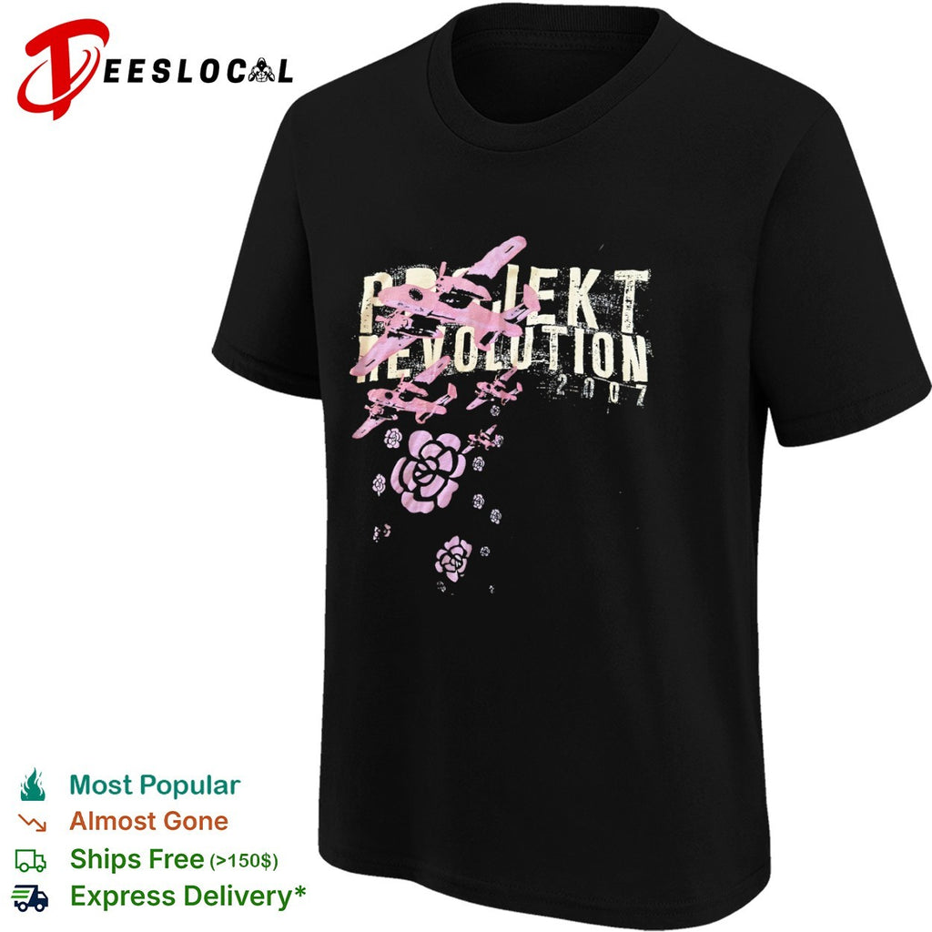 Projekt Revolution 2007 Linkin Park tour concert band music rock event floral shirt