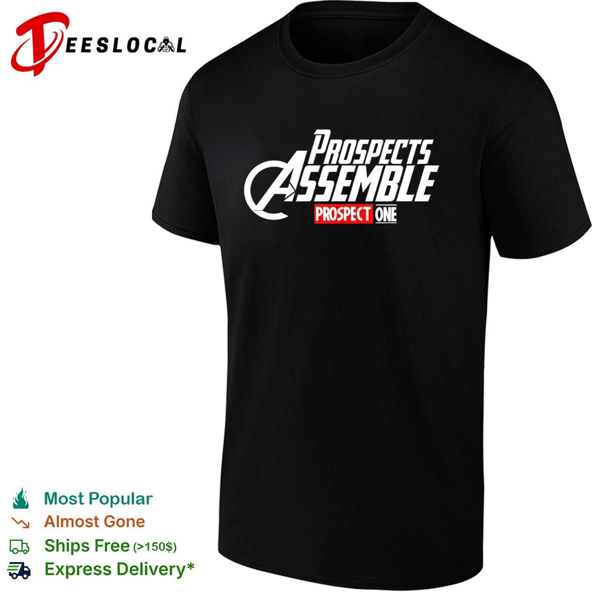 Prospects Assemble Prospect One Avengers Parody Inspired Design Cotton T shirt