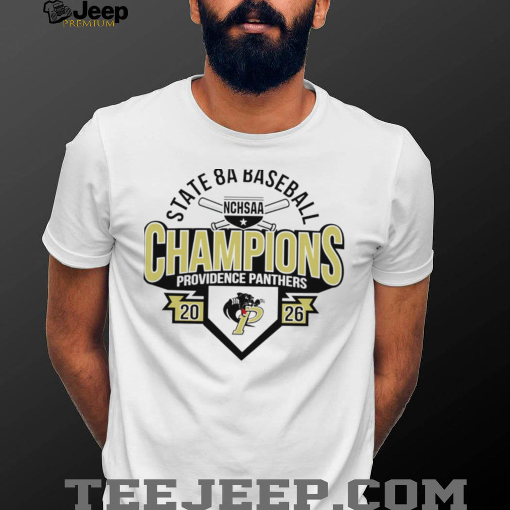 Providence Panthers 2026 NCHSAA State 8A Baseball Champions shirt