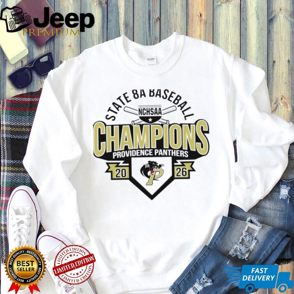 Providence Panthers 2026 NCHSAA State 8A Baseball Champions shirt