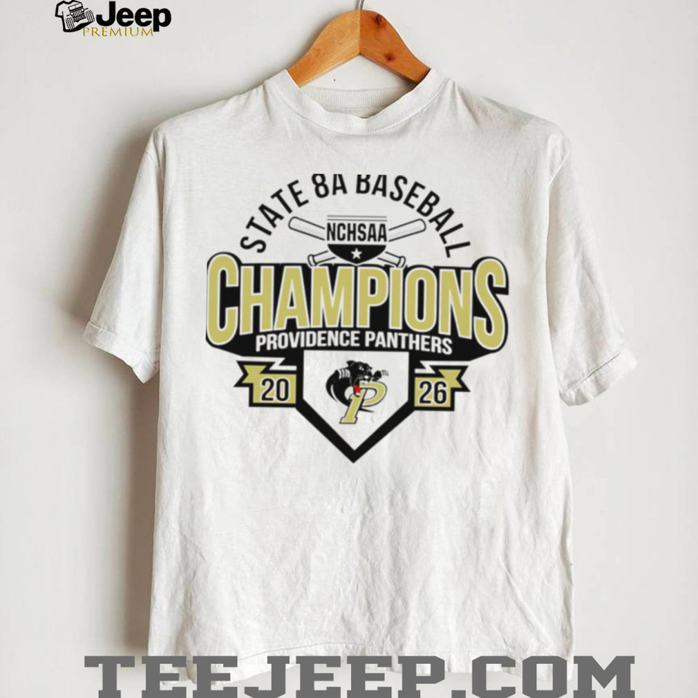 Providence Panthers 2026 NCHSAA State 8A Baseball Champions shirt
