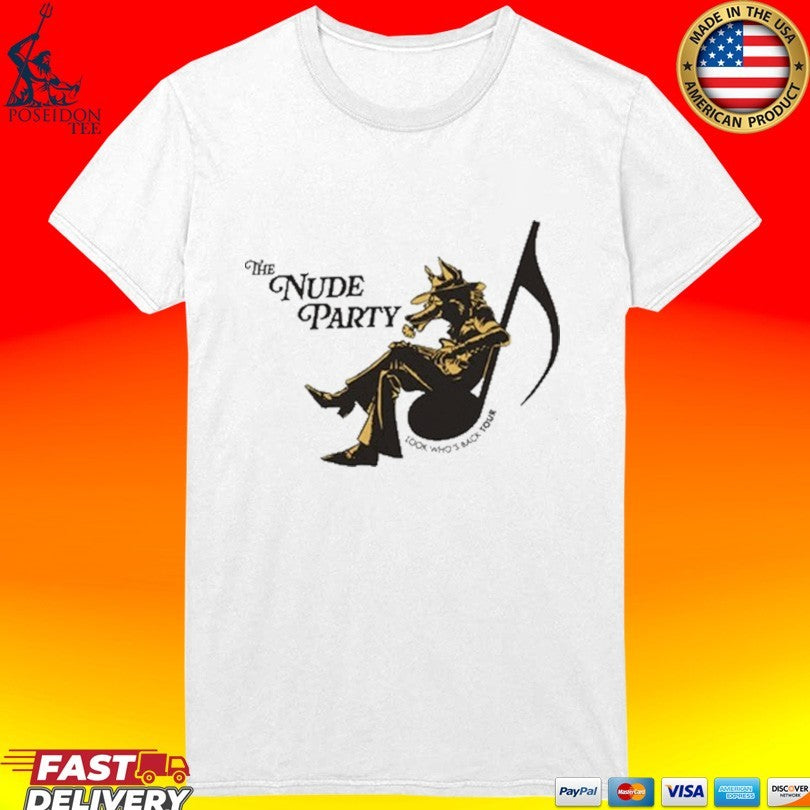 The Nude Party Look Who’s Back Tour T-shirt