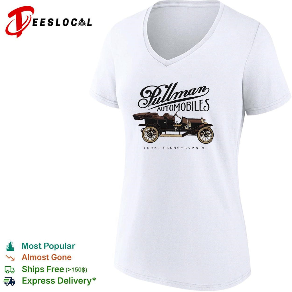 Pullman automobiles vintage car badge shirt