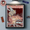 Puscifer Durham North Carolina 2026 Gig Poster At Durham Performing Arts Center On April 1 2026 Home Decor Poster Canvas