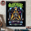 Puscifer San Diego 2026 Gig Poster At San Diego Civic Theatre On May 13 2026 Flaming Skeleton Art Home Decor Poster Canvas