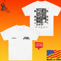 Nothing But Thieves Repeat Logo 2026 Australia Tour Natural T-shirt