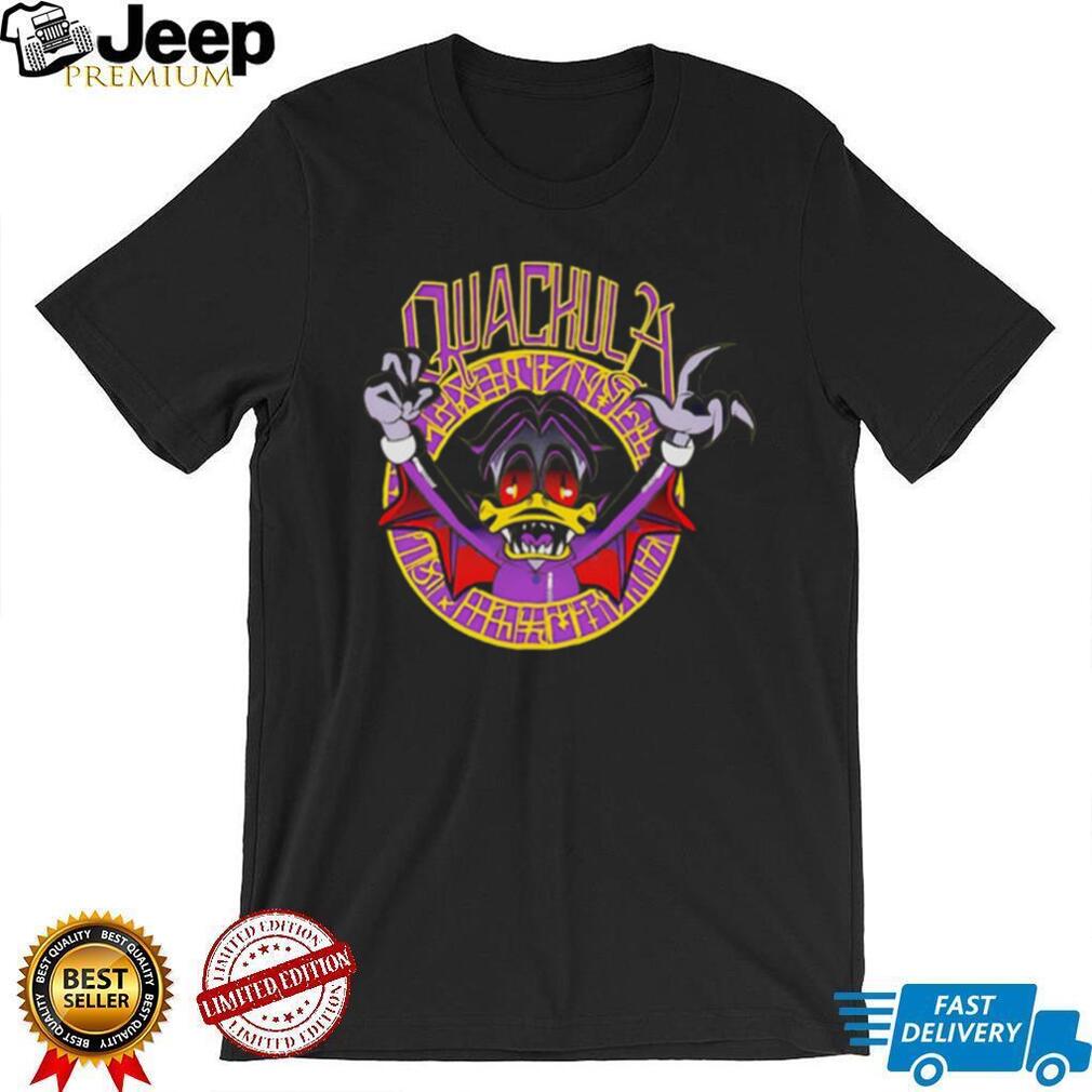 Quackula Vampire Duck Retro Horror shirt