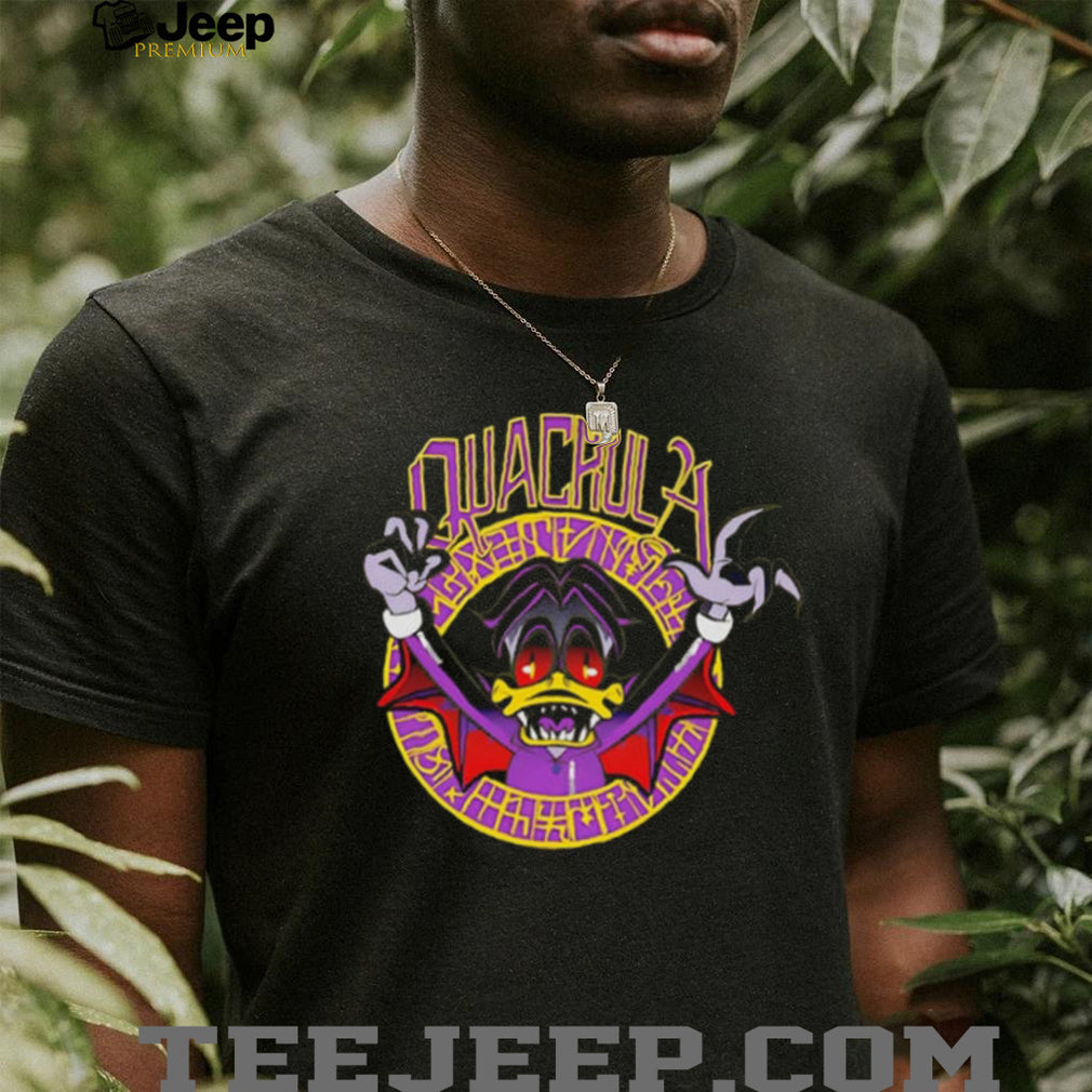 Quackula Vampire Duck Retro Horror shirt