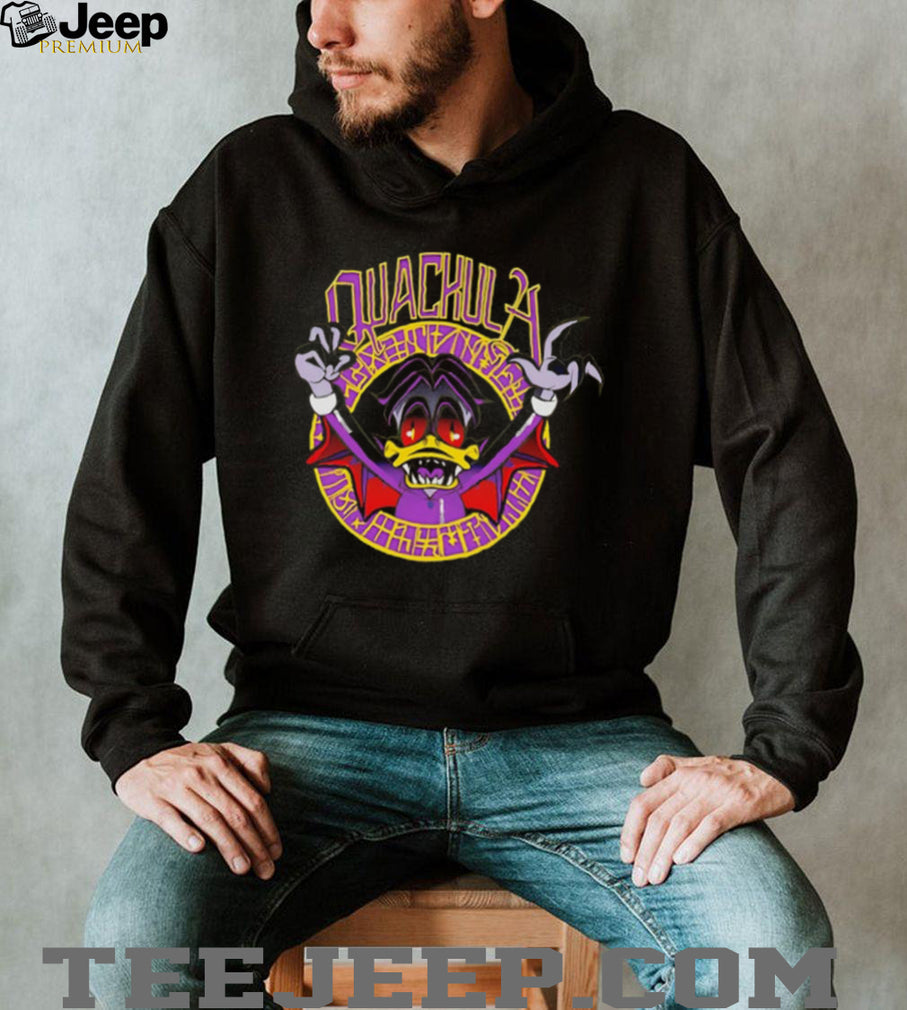 Quackula Vampire Duck Retro Horror shirt