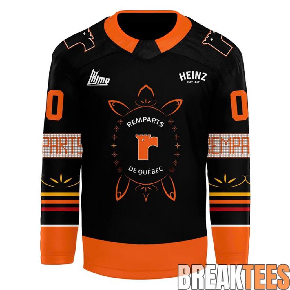 Quebec Remparts 90s Nostalgia Hockey Jersey
