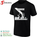Quick to the virtue signal parody war photography historical shirt