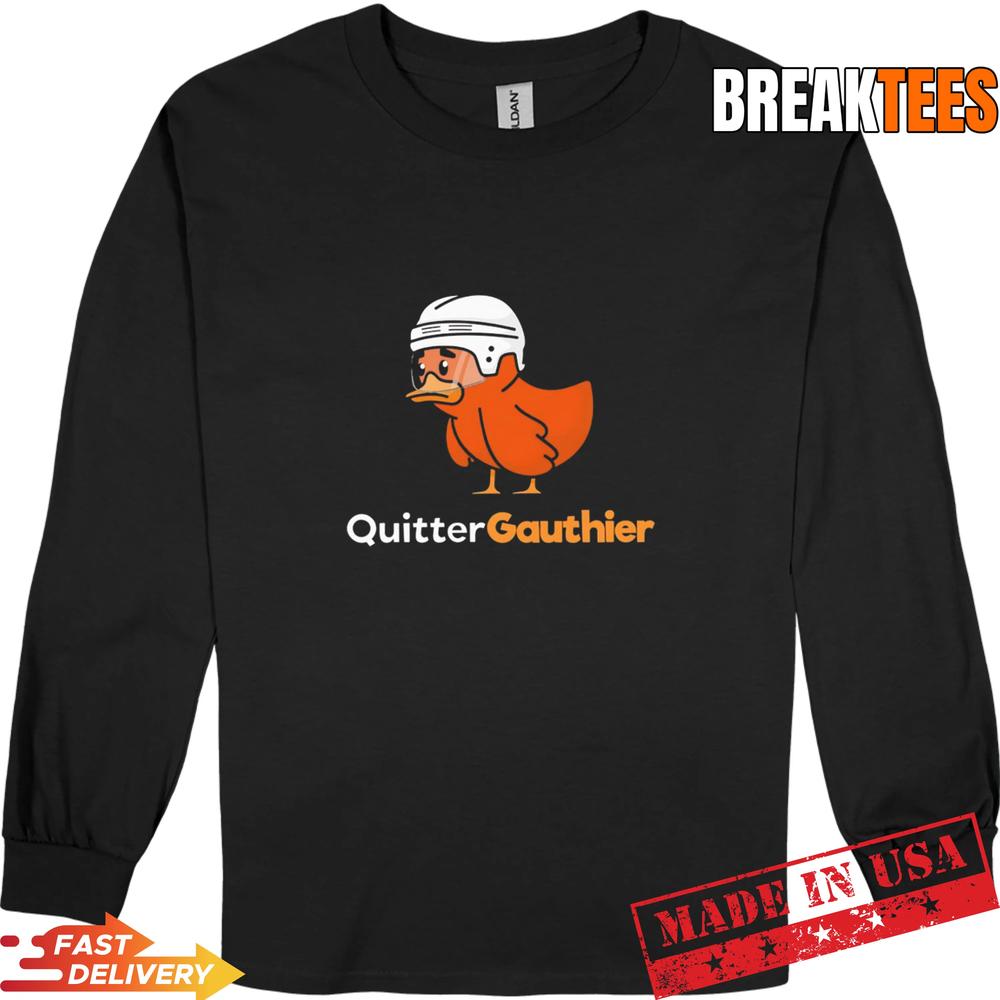 Quitter Gauthier Duck Hockey T-Shirt