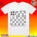 Paul Morphy 1856 White To Play And Mate In Two Chess T-shirt