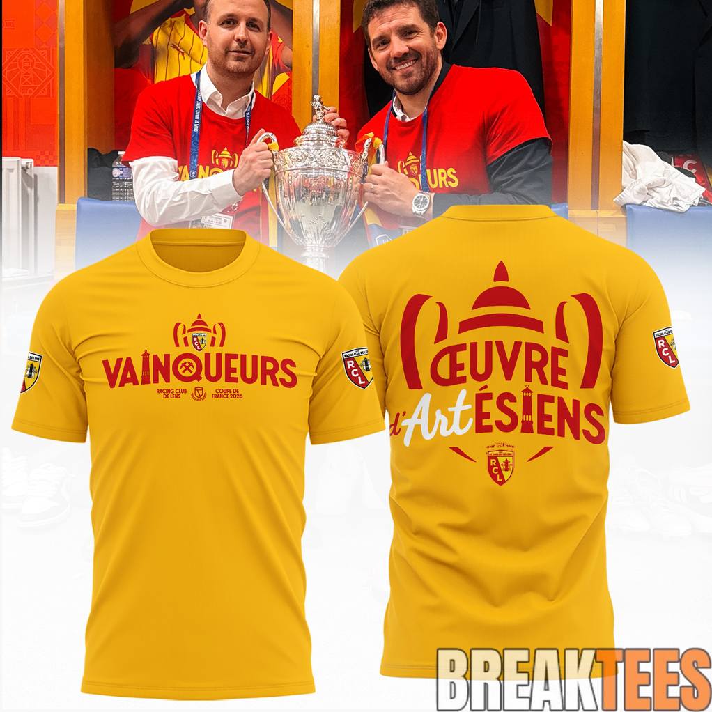 RC Lens Vainqueurs Coupe De France 2026 Shirt