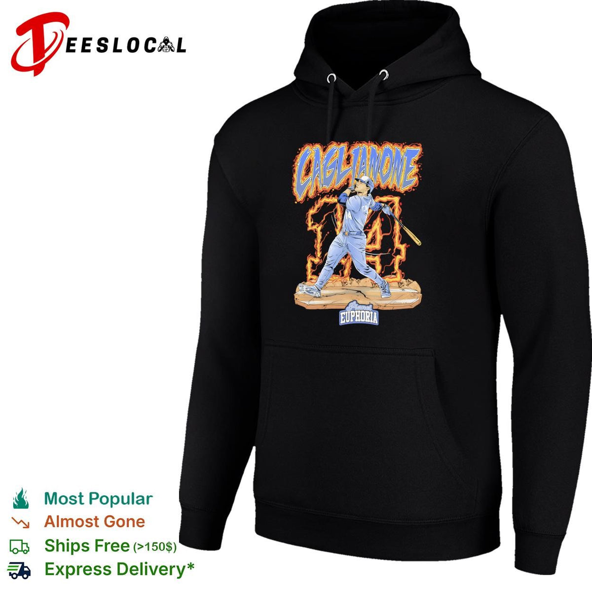 Jac Caglianone Florida Gators MLB Players Planet Euphoria graphic apparel shirt