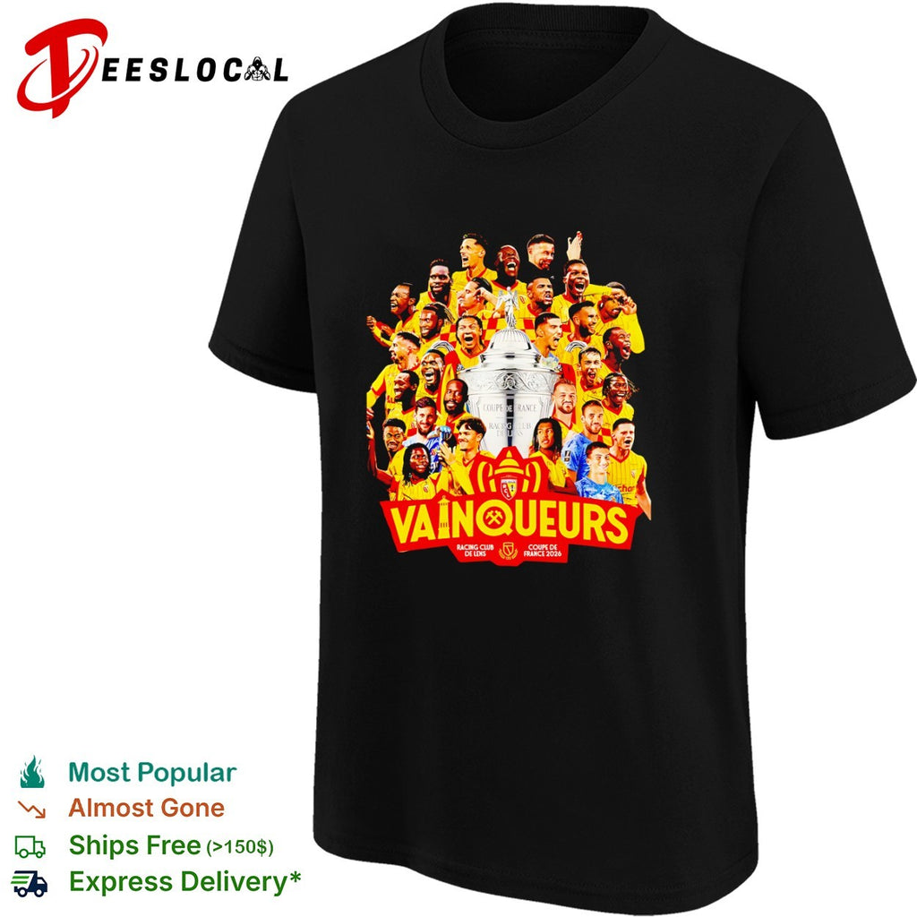 Racing Club de Lens Coupe de France 2026 Vainqueurs Champions Commemorative shirt