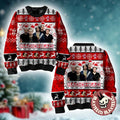 Radiohead It Is A Radiohead Christmas Funny Band Member With Santa Hat Ugly Christmas Sweater